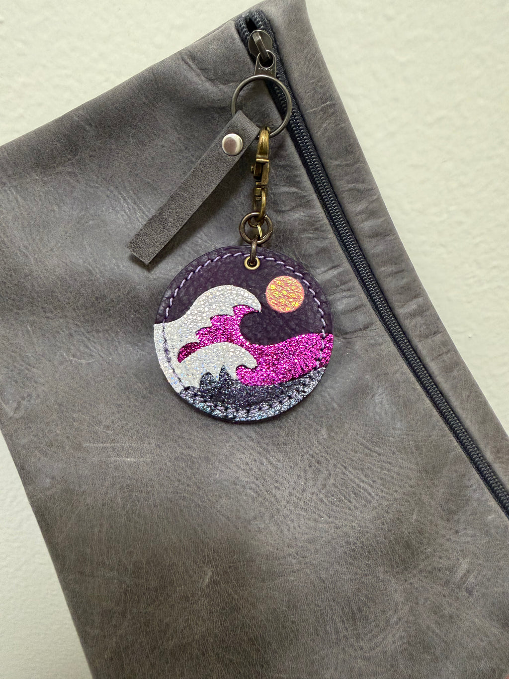Dark purple bison Mini wave