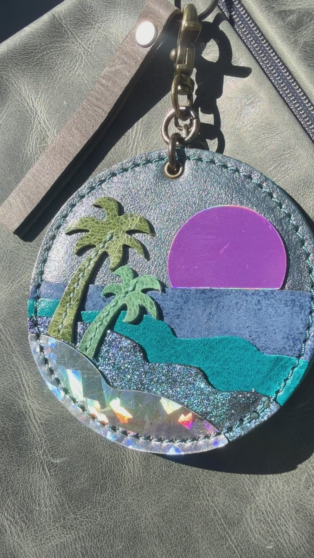 Mini beach - frosted turquoise